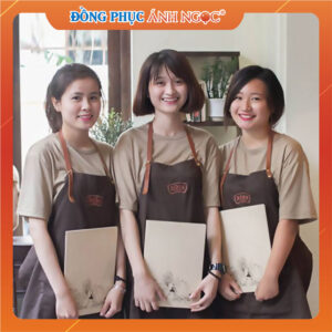 Xưởng chuyên may áo thun đồng phục quán cafe nhà hàng tại TPHCM