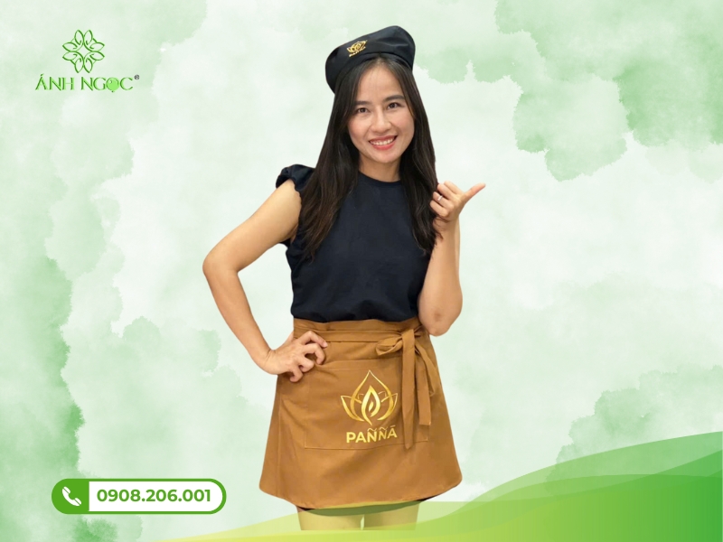 Hãy liên hệ xưởng may đồng phục nhà hàng Ánh Ngọc Uniform qua 0908.206.001 ngay hôm nay!