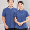 Đồng phục nhà hàng xanh dương