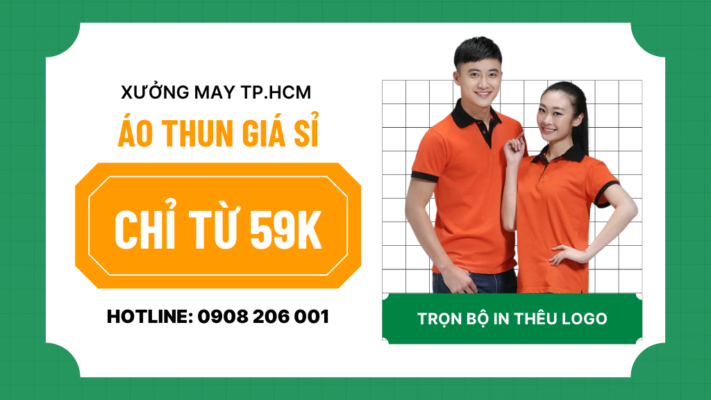 xưởng may áo thun polo giá sỉ tp hcm