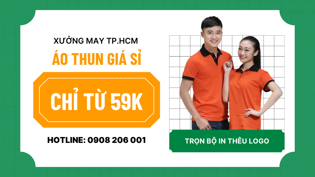 xưởng may áo thun polo giá sỉ tp hcm