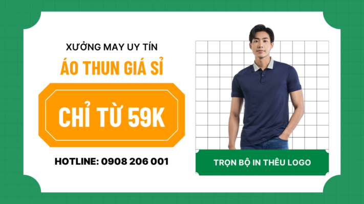 Xưởng may áo thun polo giá sỉ Bình Dương