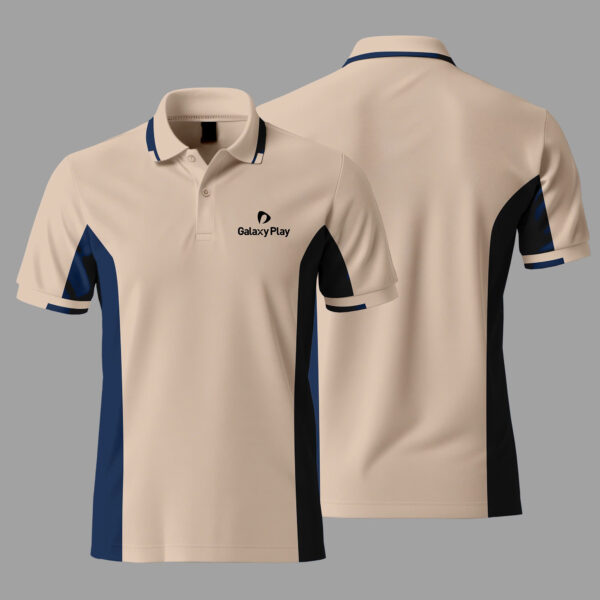 áo thun polo màu be