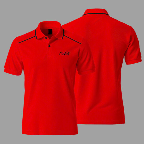 áo thun polo đỏ nổi bậc