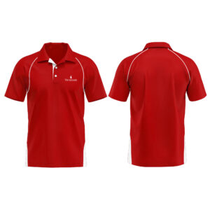 áo thun polo đỏ nổi bậc