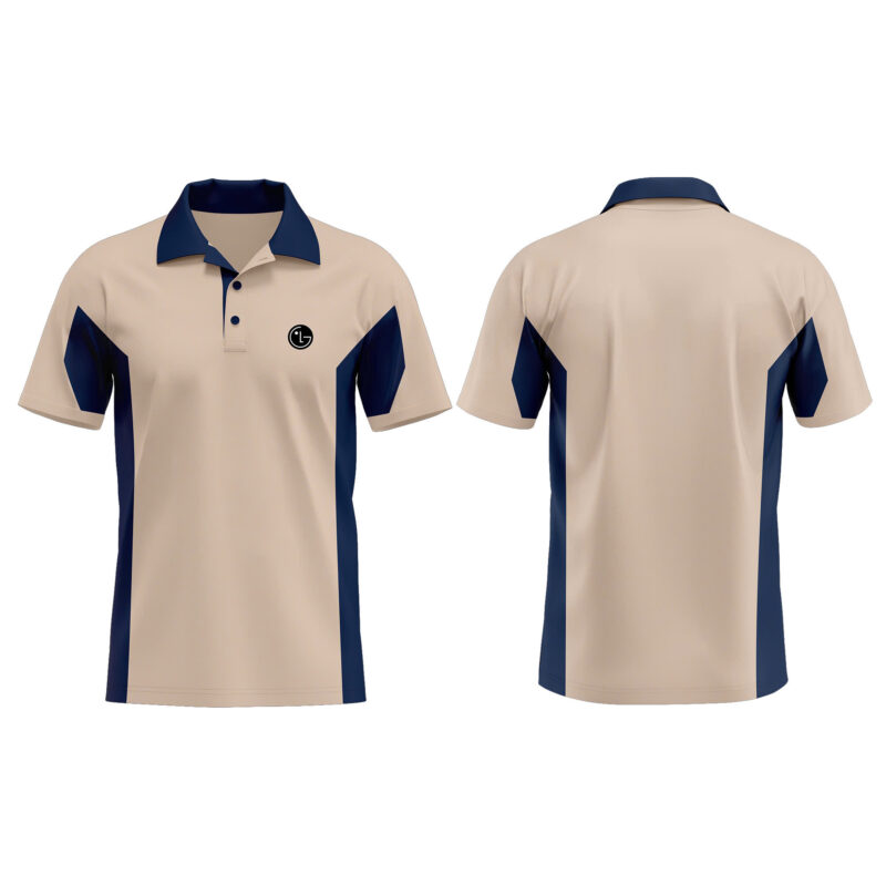 áo thun polo màu be