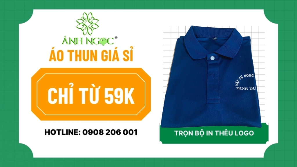 xưởng may áo thun công ty giá tốt ở quận 12