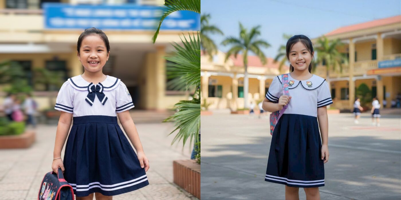 đồng phục học sinh cấp 1