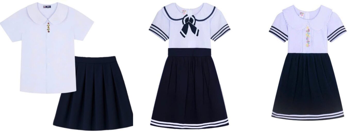 May đồng phục học sinh