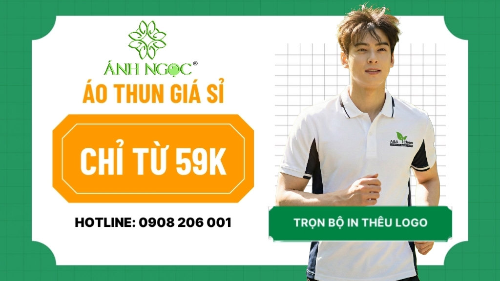 may áo thun đồng phục cao cấp