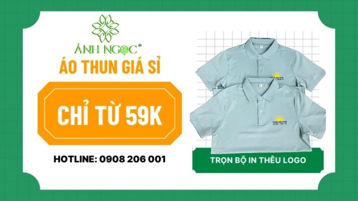 may áo thun đồng phục cao cấp