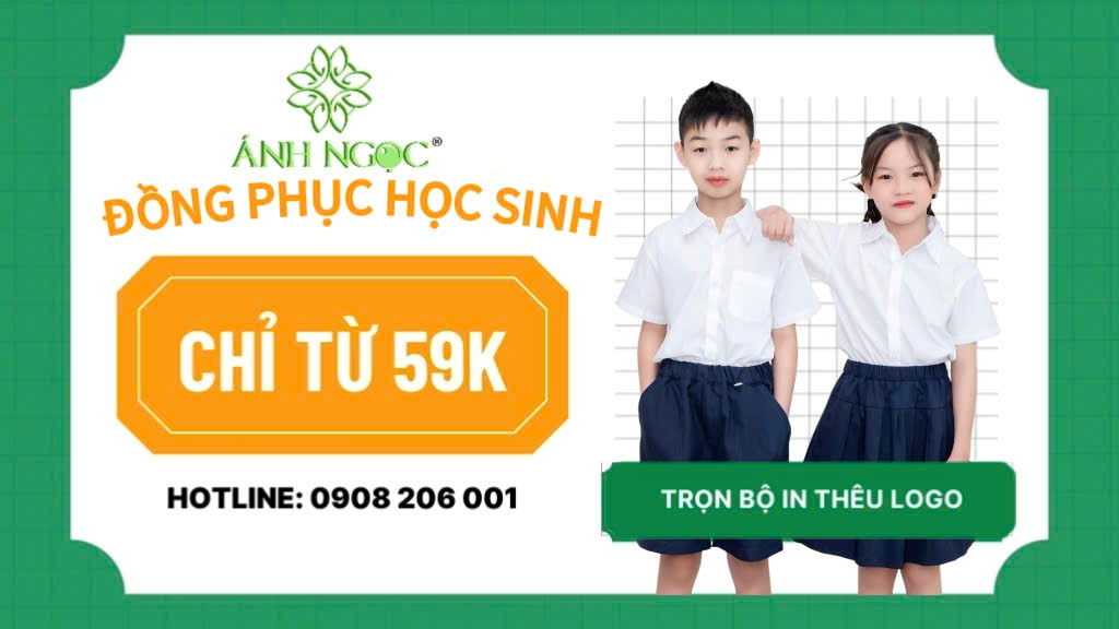 Đồng phục học sinh cấp 1, cấp 2, cấp 3