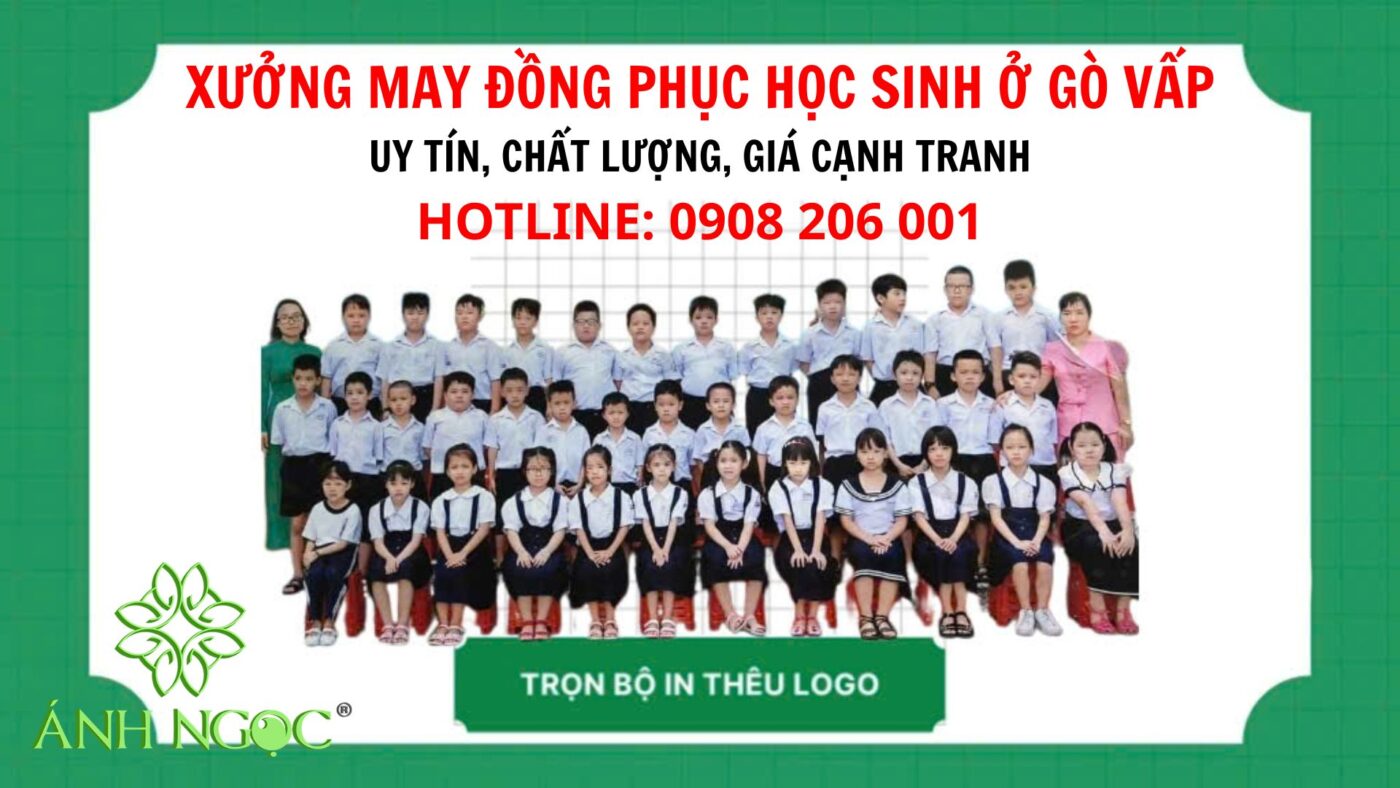 đồng phục học sinh giá rẻ GÒ VẤP