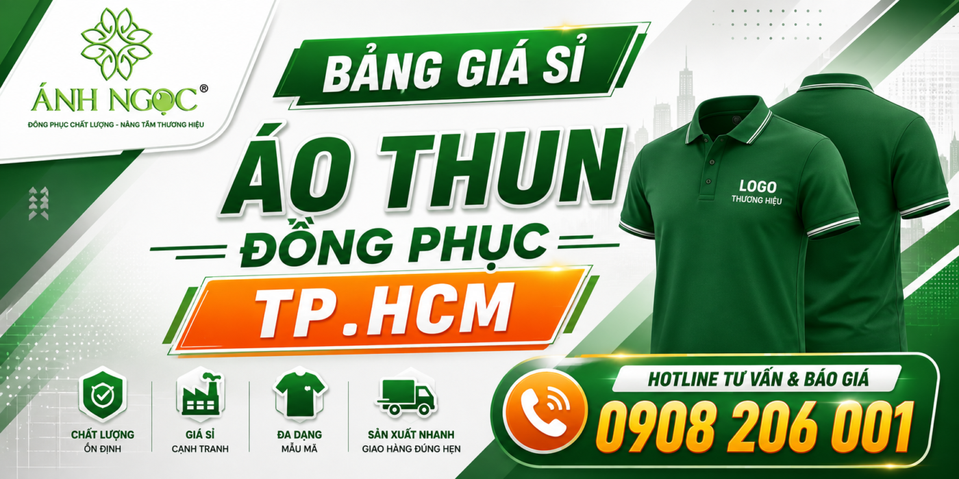 Bảng giá sỉ áo thun polo TP.HCM
