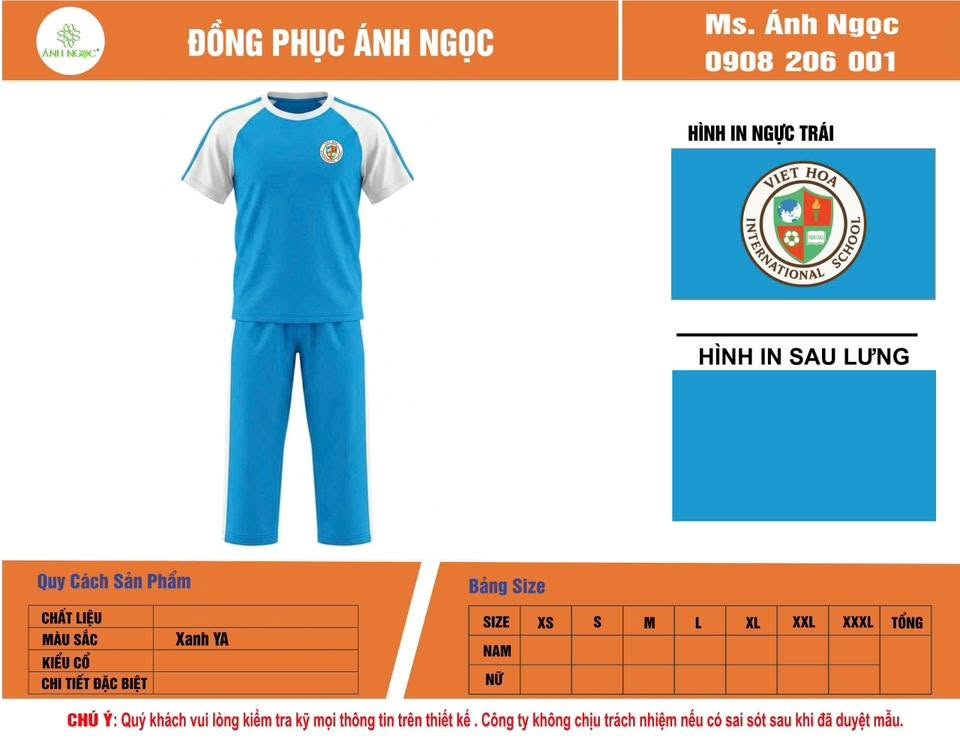 may đồng phục học sinh TPHCM