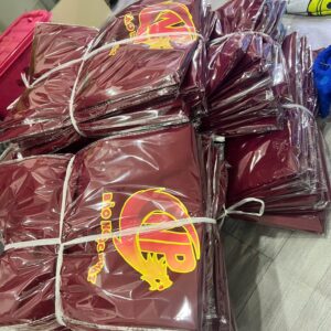 Combo nón và tạp dề cho công ty thực phẩm