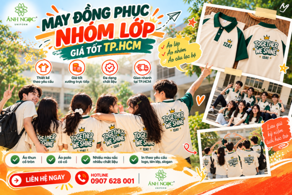 may đồng phục nhóm lớp giá tốt TP.HCM