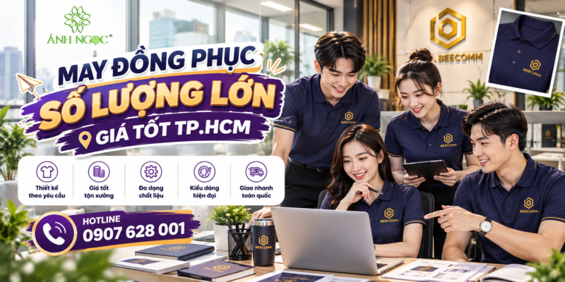 may đồng phục số lượng lớn giá tốt TP.HCM